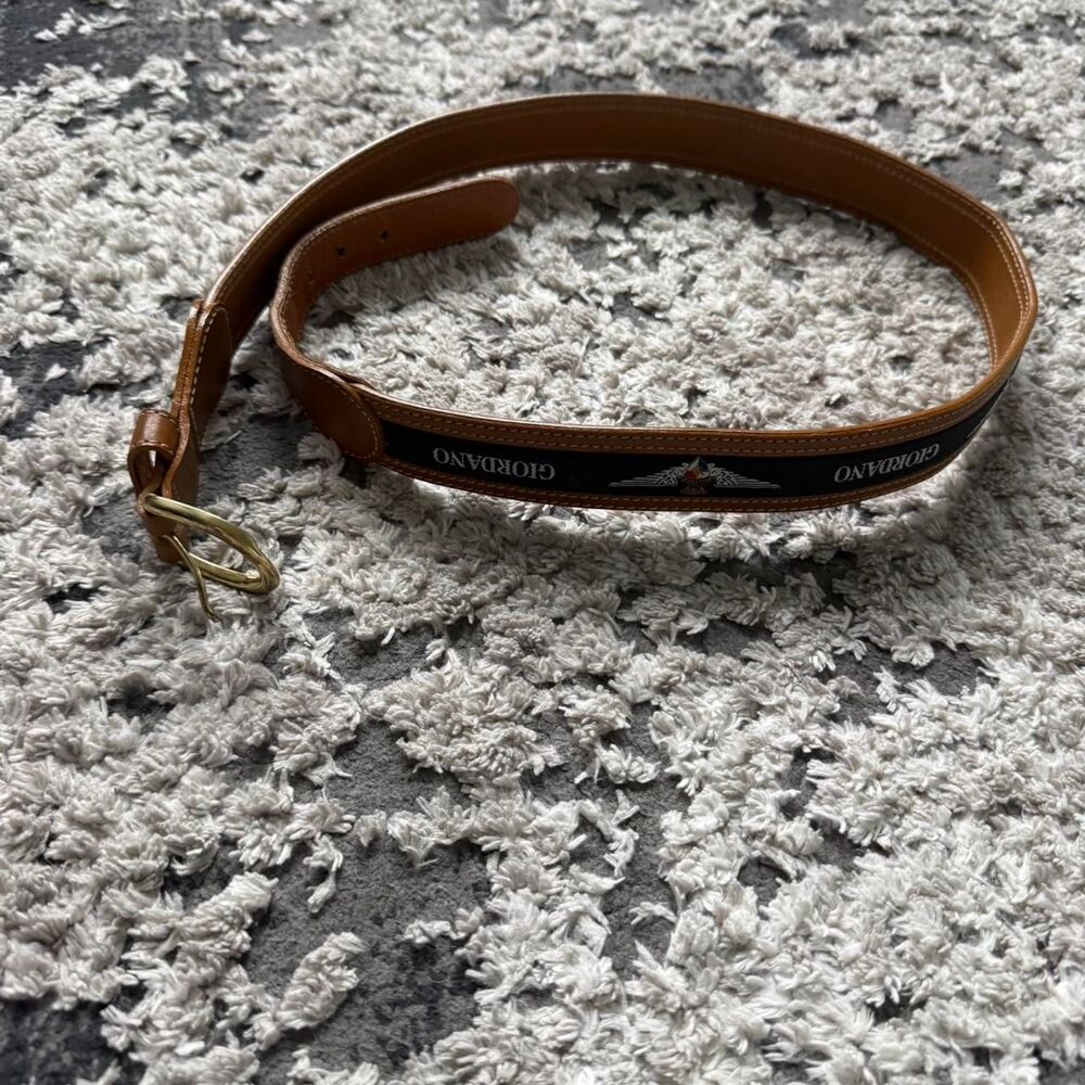 Giorgio-armani Women's Brown and Black Belt